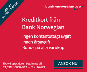Klicka här för att få ett gratis kreditkort med fria uttag utomlands från Norwegian.