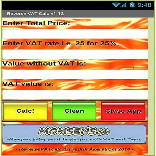 Backward Vat Calculator Accounting Finance Blog